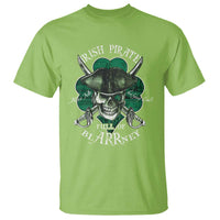 Funny Irish Pirate Full Of Blarrney Kiss Me For Good Luck T Shirt St Patrick's Day