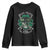 Funny Irish Pirate Full Of Blarrney Kiss Me For Good Luck Youth Sweatshirt St Patrick's Day