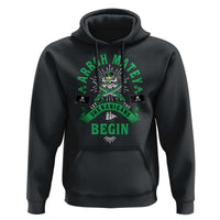 Funny St Patrick's Day Pirate Hoodie Arrgh Matey Let The Shenanigans Begin Shamrock