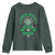 Funny St Patrick's Day Pirate Youth Sweatshirt Arrgh Matey Let The Shenanigans Begin Shamrock