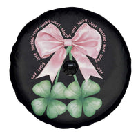 Not Lucky Just Blessed Spare Tire Cover Blessed Christian Shamrocks St Patricks Day Coquette