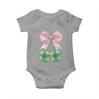 Not Lucky Just Blessed Baby Onesie Blessed Christian Shamrocks St Patricks Day Coquette