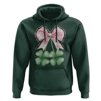 Not Lucky Just Blessed Hoodie Blessed Christian Shamrocks St Patricks Day Coquette