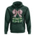 Not Lucky Just Blessed Hoodie Blessed Christian Shamrocks St Patricks Day Coquette