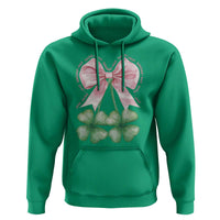 Not Lucky Just Blessed Hoodie Blessed Christian Shamrocks St Patricks Day Coquette