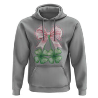 Not Lucky Just Blessed Hoodie Blessed Christian Shamrocks St Patricks Day Coquette