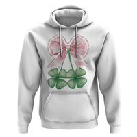 Not Lucky Just Blessed Hoodie Blessed Christian Shamrocks St Patricks Day Coquette