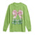 Not Lucky Just Blessed Long Sleeve Shirt Blessed Christian Shamrocks St Patricks Day Coquette