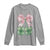 Not Lucky Just Blessed Long Sleeve Shirt Blessed Christian Shamrocks St Patricks Day Coquette