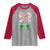 Not Lucky Just Blessed Raglan Shirt Blessed Christian Shamrocks St Patricks Day Coquette