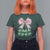Not Lucky Just Blessed T Shirt For Women Blessed Christian Shamrocks St Patricks Day Coquette