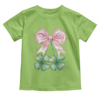 Not Lucky Just Blessed Toddler T Shirt Blessed Christian Shamrocks St Patricks Day Coquette