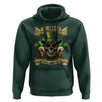 Funny St Patrick's Day Irish Beer Drinking Hoodie 0% Irish 100% Drunk Skull