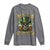 Funny St Patrick's Day Irish Beer Drinking Long Sleeve Shirt 0% Irish 100% Drunk Skull