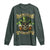 Funny St Patrick's Day Irish Beer Drinking Long Sleeve Shirt 0% Irish 100% Drunk Skull
