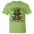 Funny St Patrick's Day Irish Beer Drinking T Shirt 0% Irish 100% Drunk Skull