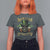 Funny St Patrick's Day Irish Beer Drinking T Shirt For Women 0% Irish 100% Drunk Skull