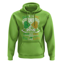 Funny Warning May Be Prone To Shenanigans And Malarkey Hoodie St Patrick's Day Celtic Shamrock