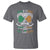 Funny Warning May Be Prone To Shenanigans And Malarkey T Shirt St Patrick's Day Celtic Shamrock