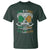 Funny Warning May Be Prone To Shenanigans And Malarkey T Shirt St Patrick's Day Celtic Shamrock