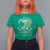 Funny Warning May Be Prone To Shenanigans And Malarkey T Shirt For Women St Patrick's Day Celtic Shamrock