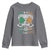 Funny Warning May Be Prone To Shenanigans And Malarkey Youth Sweatshirt St Patrick's Day Celtic Shamrock