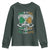 Funny Warning May Be Prone To Shenanigans And Malarkey Youth Sweatshirt St Patrick's Day Celtic Shamrock