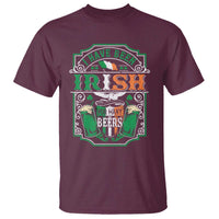 Funny Irish Beer Drinking T Shirt I Have Been Irish For Many Beers St Patrick's Day