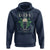Funny St Patrick's Day Irish Beer Drinking Hoodie The Lucky Beer Club Horseshoe