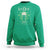 Funny St Patrick's Day Irish Beer Drinking Sweatshirt The Lucky Beer Club Horseshoe