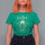 Funny St Patrick's Day Irish Beer Drinking T Shirt For Women The Lucky Beer Club Horseshoe