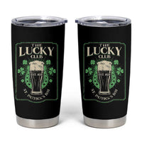 Funny St Patrick's Day Irish Beer Drinking Tumbler Cup The Lucky Beer Club Horseshoe - Wonder Print Shop