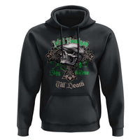 Funny Irish Pride Hoodie Irish Hooligan Stay True Till Death Flat Cap Skull