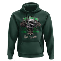 Funny Irish Pride Hoodie Irish Hooligan Stay True Till Death Flat Cap Skull