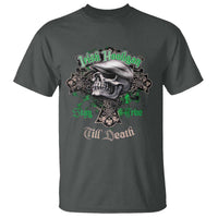 Funny Irish Pride T Shirt Irish Hooligan Stay True Till Death Flat Cap Skull