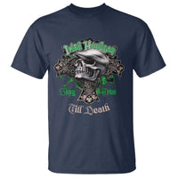 Funny Irish Pride T Shirt Irish Hooligan Stay True Till Death Flat Cap Skull