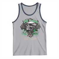 Funny Irish Pride Tank Top Irish Hooligan Stay True Till Death Flat Cap Skull