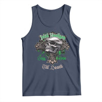 Funny Irish Pride Tank Top Irish Hooligan Stay True Till Death Flat Cap Skull