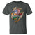Half Irish Half Italian All American T Shirt Vintage Flag Shamrock Heritage