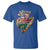 Half Irish Half Italian All American T Shirt Vintage Flag Shamrock Heritage