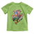 Half Irish Half Italian All American Toddler T Shirt Vintage Flag Shamrock Heritage