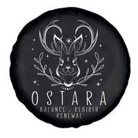 Ostara Pagan Eostre Easter Day Spare Tire Cover Balance Rebirth Renewal Bunny