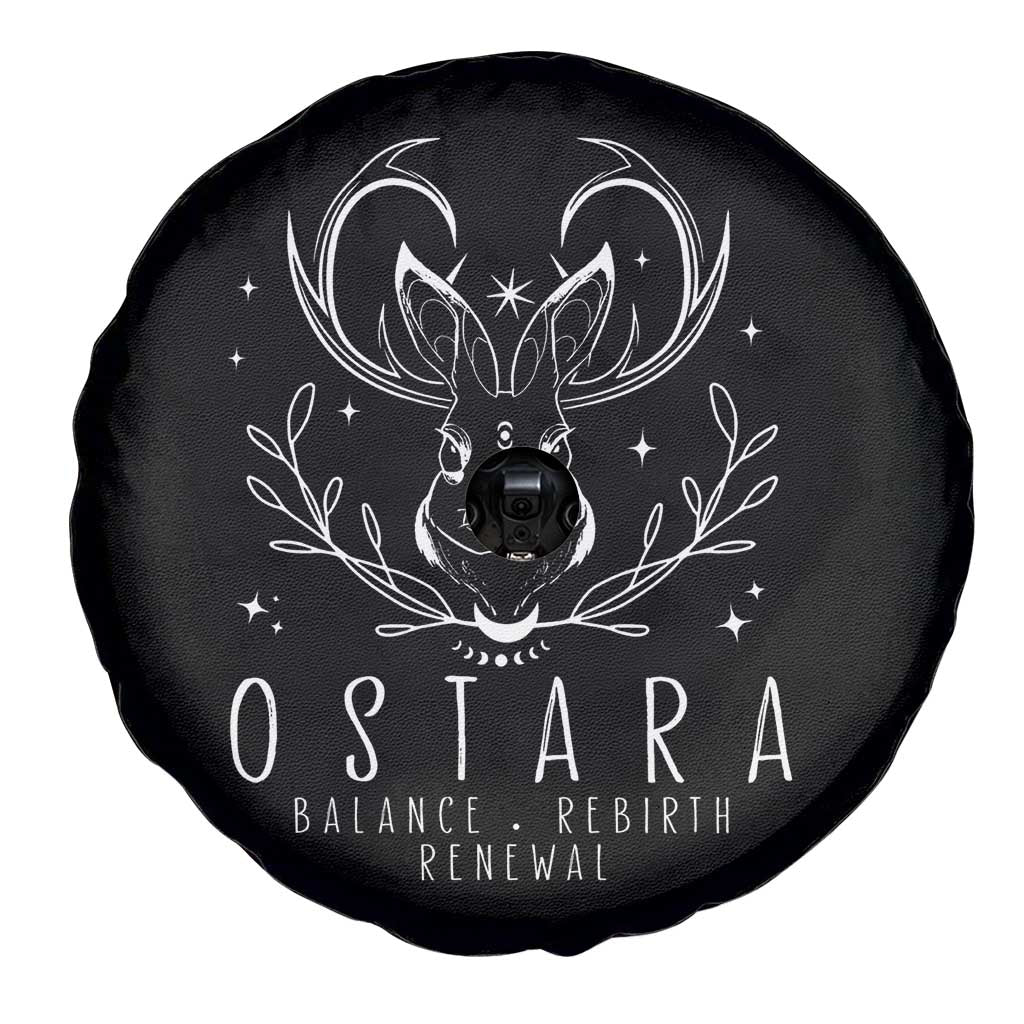 Ostara Pagan Eostre Easter Day Spare Tire Cover Balance Rebirth Renewal Bunny