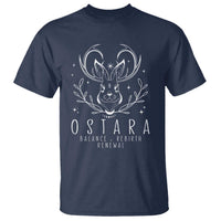 Ostara Pagan Eostre Easter Day T Shirt Balance Rebirth Renewal Bunny