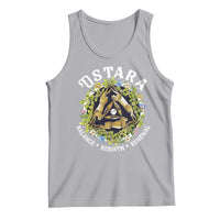 Ostara Balance Rebirth Renewal Tank Top Ostara Pagan Eostre Easter Day Three Hares