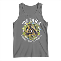 Ostara Balance Rebirth Renewal Tank Top Ostara Pagan Eostre Easter Day Three Hares