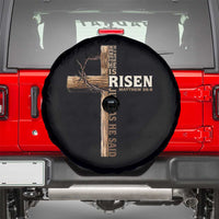 He Is Not Here For He Is Risen Just As He Said Spare Tire Cover Christian Easter Day Religious Bible Verse Cross