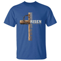 He Is Not Here For He Is Risen Just As He Said T Shirt Christian Easter Day Religious Bible Verse Cross
