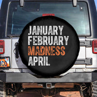 Funny Basketball Spare Tire Cover January February Madness April Month