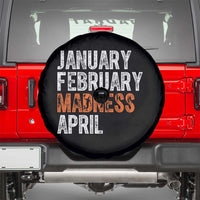 Funny Basketball Spare Tire Cover January February Madness April Month
